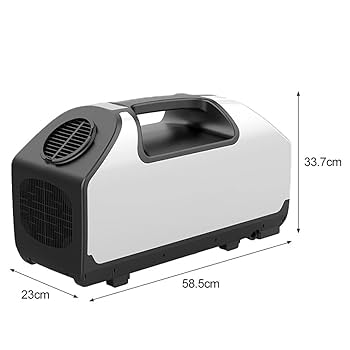 Amazon.co.jp: ポータブルエアコン、700W RVエアコンアウトドア